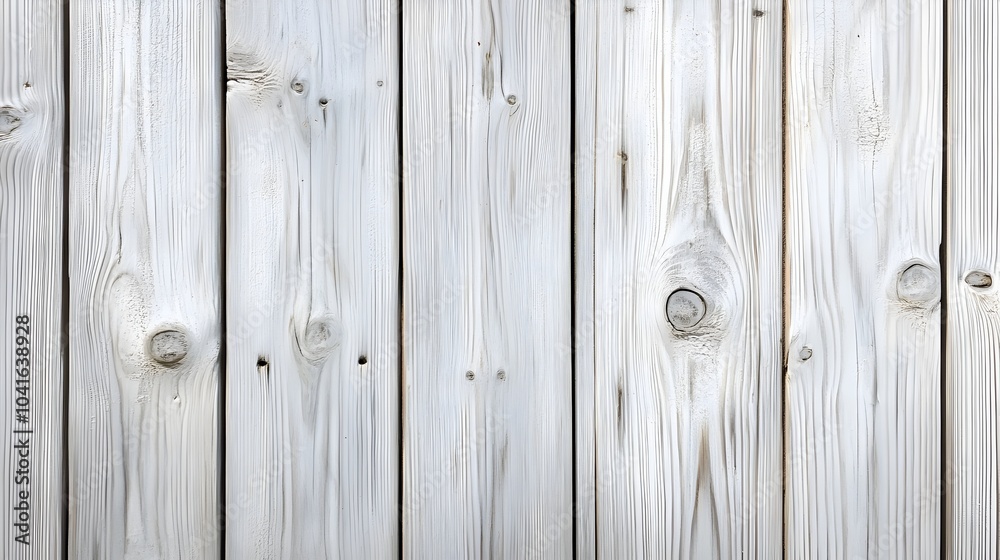 Bright White Wooden Planks Background with Soft Shadows for Copy Space and Rustic Warm Design Bright White Wooden Planks Background with Soft Shadows for Copy Space and Rustic Warm Design