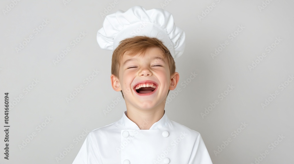 White boy wearing chef costume White boy wearing chef costume