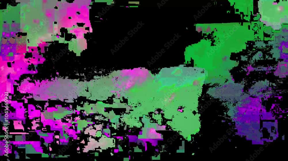 Pixelate Rave Abstract pixelated interlaced flowing rainbow 8 bit cyber retro game ...