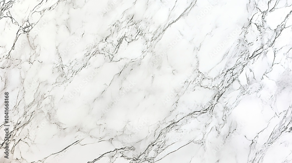 White Marble Background with Gray Veins White Marble Background with Gray Veins