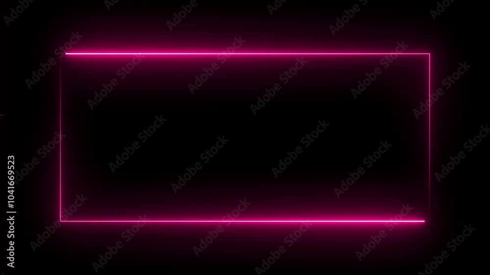 Abstract glowing neon frame rectangle animation background. Abstract neon light rectangle frame and seamless loop pattern animation background. 4k video. Abstract glowing neon frame rectangle animation background. Abstract neon light rectangle frame and seamless loop pattern animation background. 4k video.