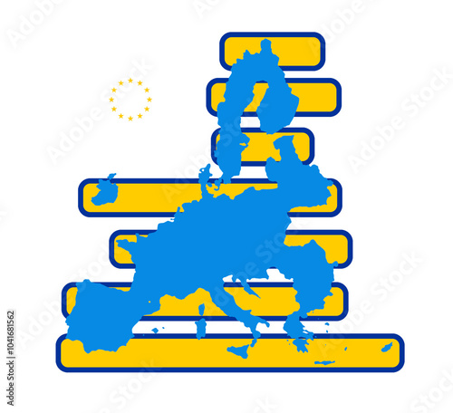 map of the European Union a...