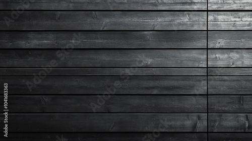 Wallpaper Mural Sleek charcoal grey panelled wall background with smooth horizontal planks creating a sleek and modern aesthetic suitable for contemporary or minimalist spaces Torontodigital.ca