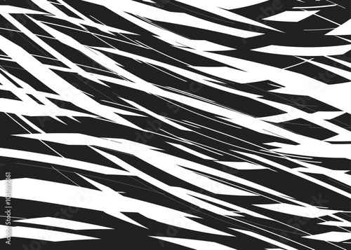 Abstract background with diagonal raw slash line pattern