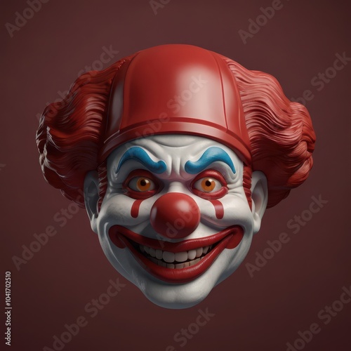 evil clown for halloween
