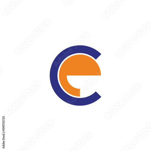 letter ce simple circle smile happy fun logo vector Free Download letter ce simple circle smile happy fun logo vector - GFXLoad