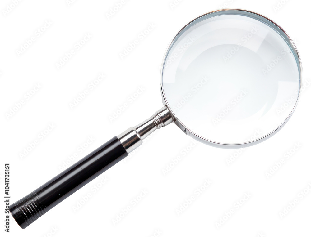 PNG Magnifying glass white background circle geometric shape. PNG Magnifying glass white background circle geometric shape.