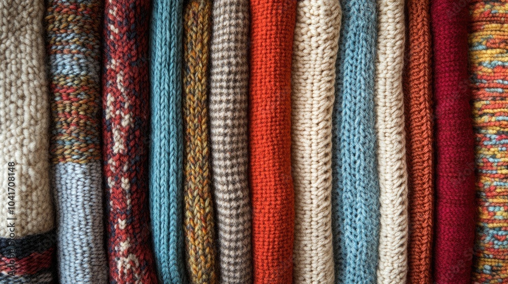 Cozy knitted fabric textures creating warm and inviting backdrops for design. High quality illustration Cozy knitted fabric textures creating warm and inviting backdrops for design. High quality illustration