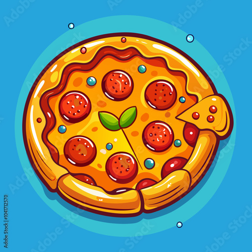 pizza illustration