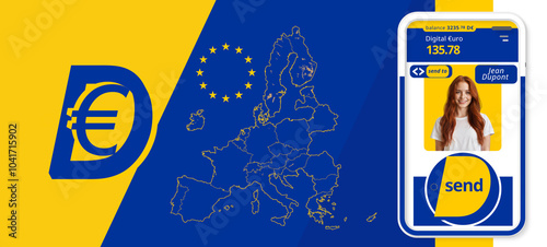 map of the European Union a...