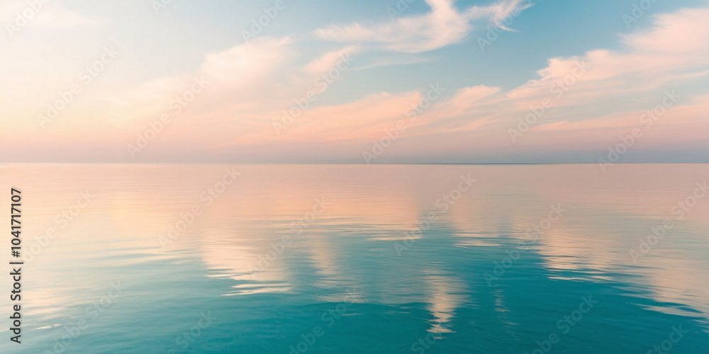 Obraz premium Sunset Over The Sea