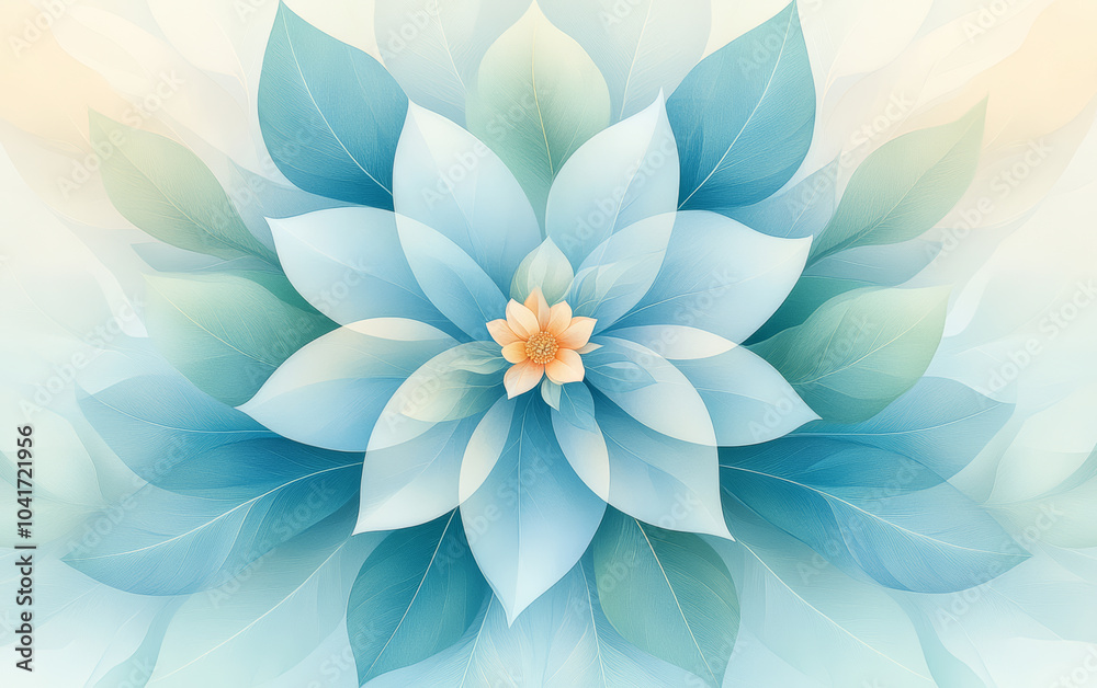 Obraz premium Vintage floral texture art background