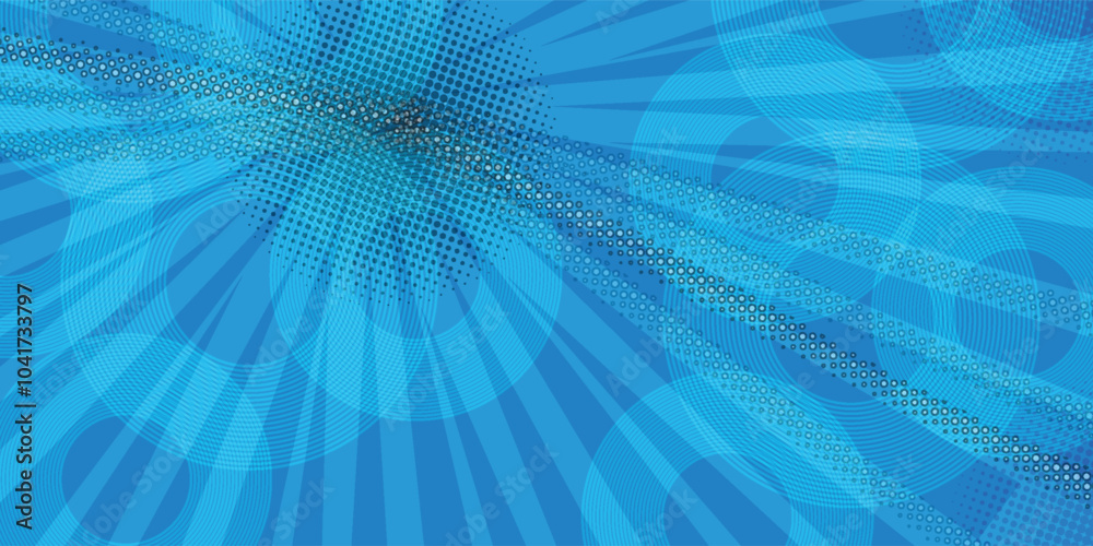 Naklejka premium High quality comic book style background, halftone print texture
