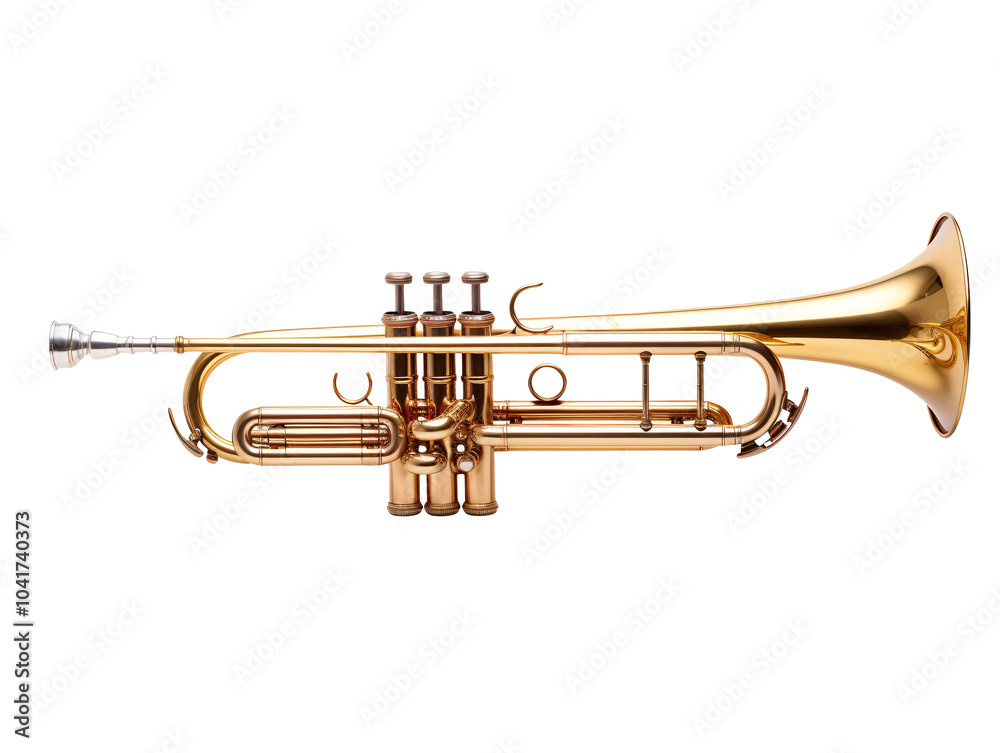 a close up of a trumpet
