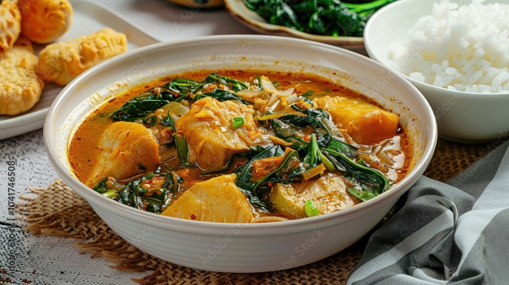 Photograph in soft, warm lighting to enhance the inviting colors of the soup and create a comforting, home-cooked feel. Photograph in soft, warm lighting to enhance the inviting colors of the soup and create a comforting, home-cooked feel.