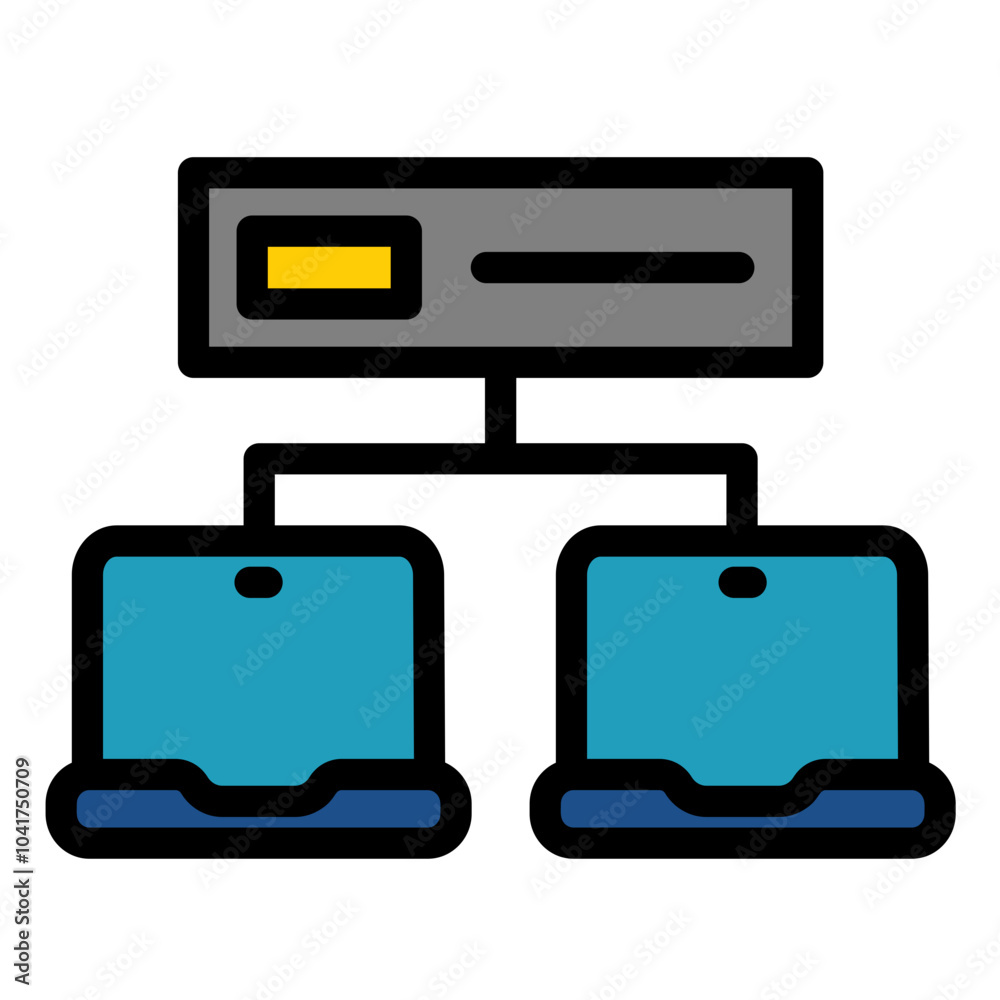 Data Network Icon