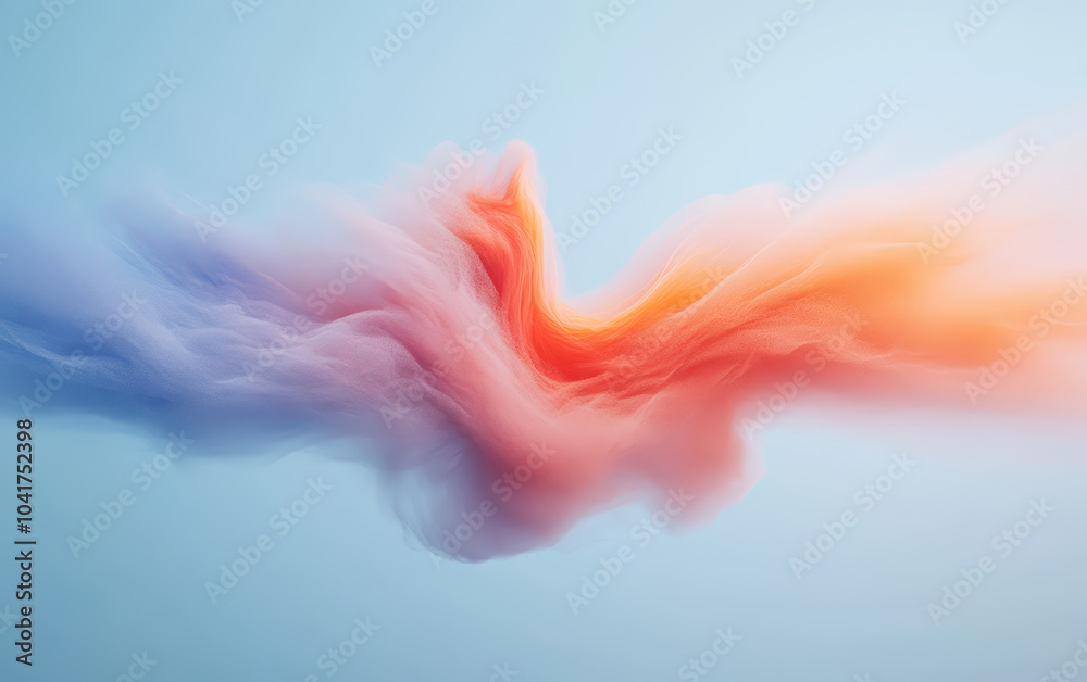 Fototapeta premium Technological sense of fashion color texture commercial background