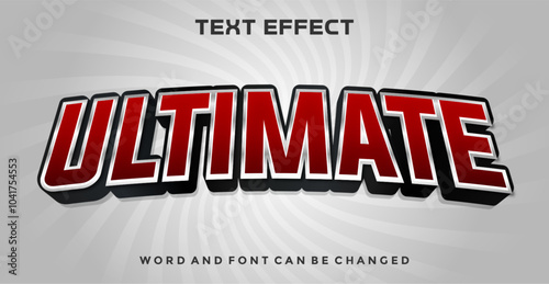 Ultimate editable text effect