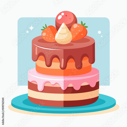 Cake Illustration