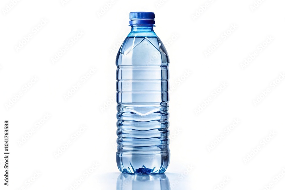 bottle of water isolated on white background with shallow Depth of Field bottle of water isolated on white background with shallow Depth of Field