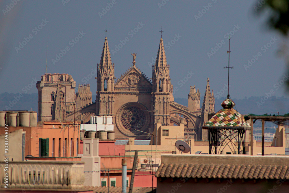 Fototapeta premium Palma de Mallorca Cathedral, Balearic islands. Spain