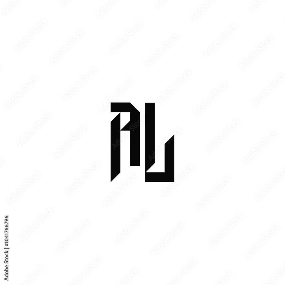 AL monogram logo design letter text name symbol monochrome logotype alphabet character simple logo AL monogram logo design letter text name symbol monochrome logotype alphabet character simple logo