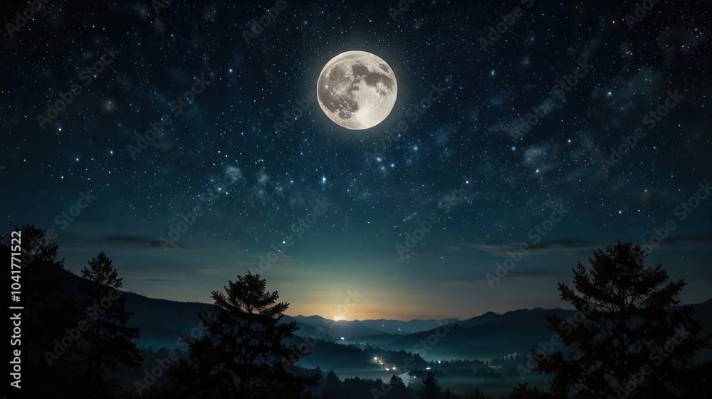 a stunning night sky filled with countless stars. The Milky Way galaxy stretches across the heavens, its luminous band creating a mesmerizing spectacle. a stunning night sky filled with countless stars. The Milky Way galaxy stretches across the heavens, its luminous band creating a mesmerizing spectacle.
