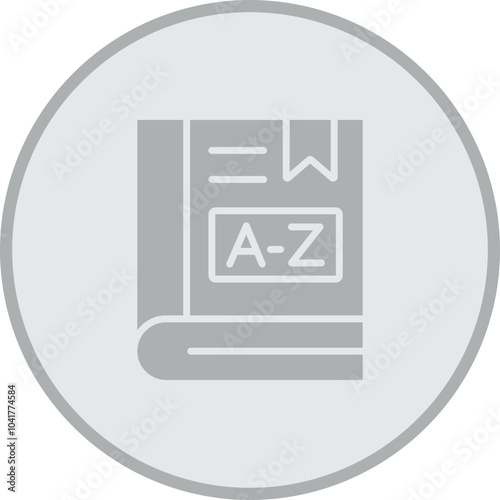 Dictionary Icon Design