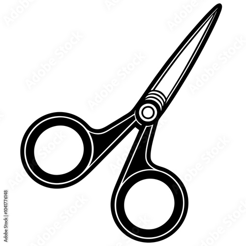 scissors isolated on white background