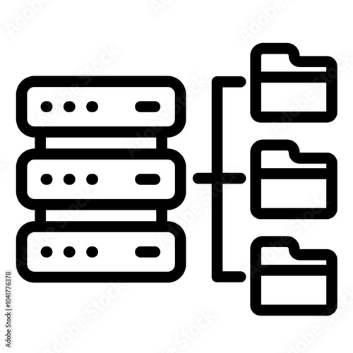 Data Network Icon