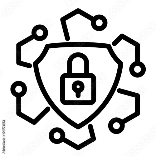 Cyber Security Icon