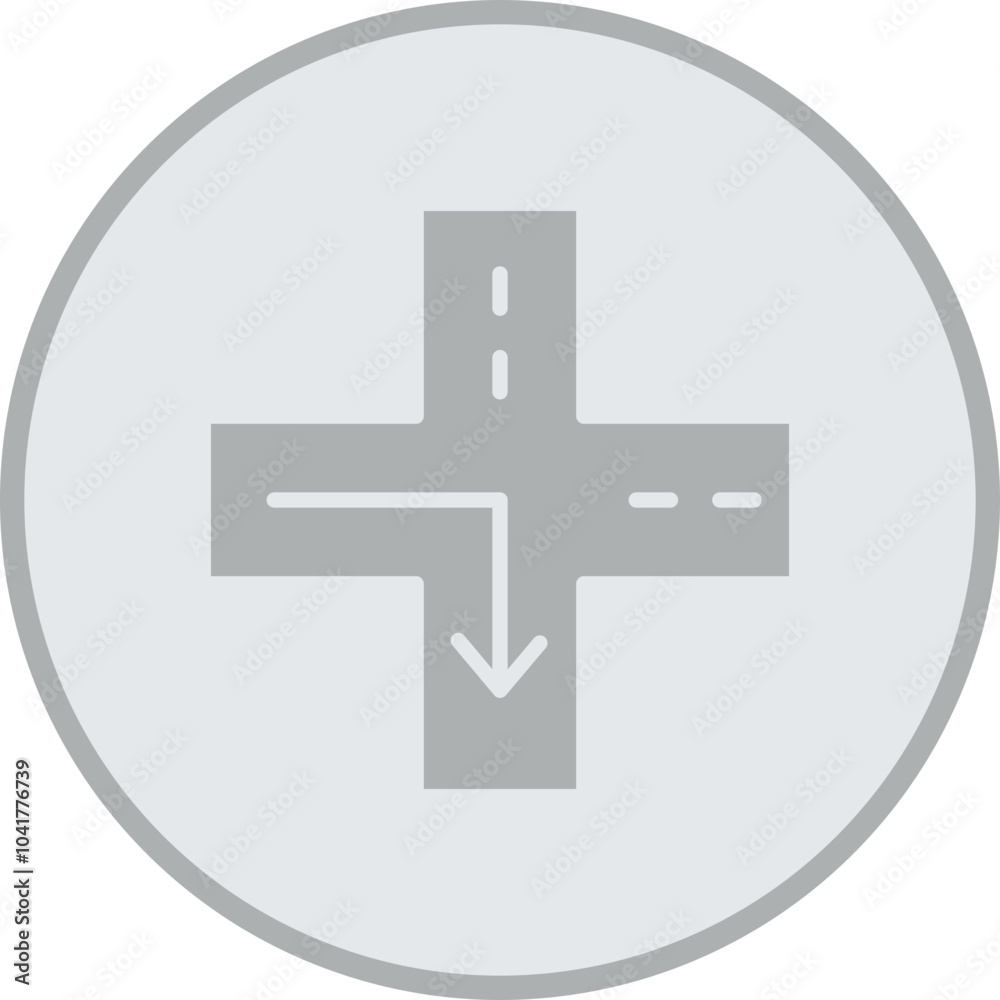 Fototapeta premium Road Ramps Icon Design