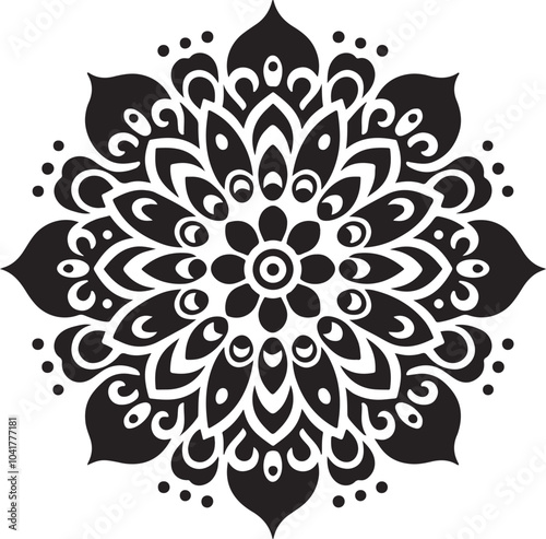 mandala vector design elements