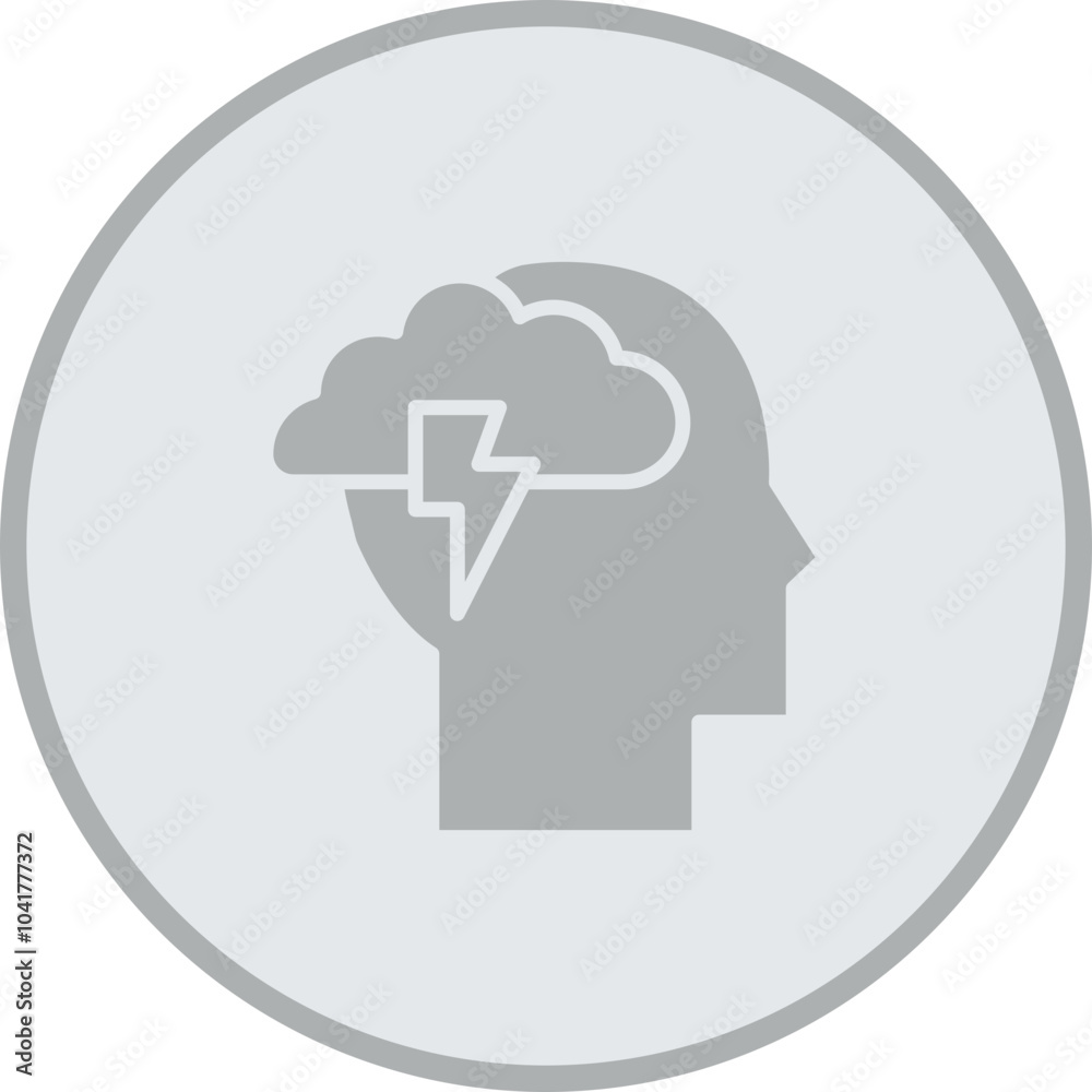 Anxiety Icon Design Anxiety Icon Design