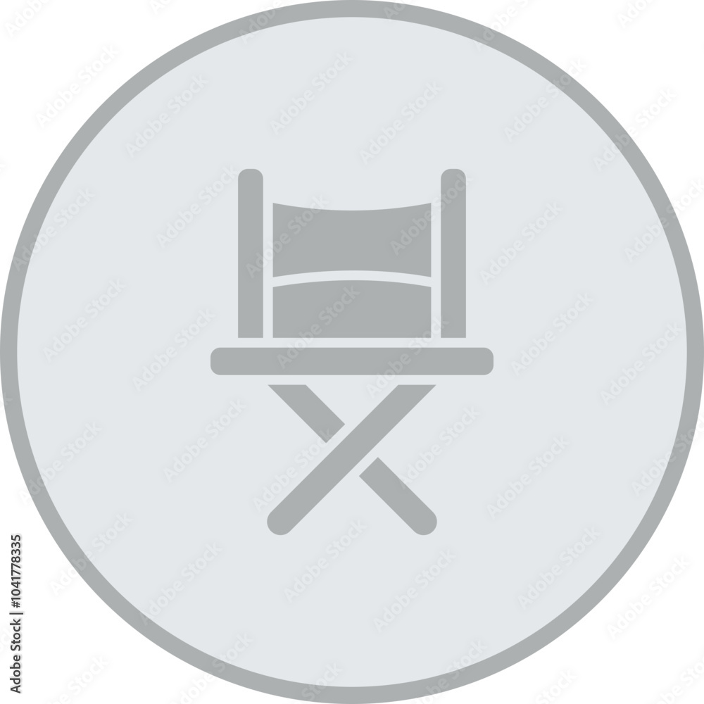 Director Chair Icon Design