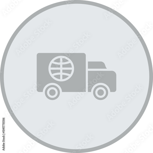 News Van Icon Design