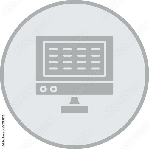 Monitor Icon Design