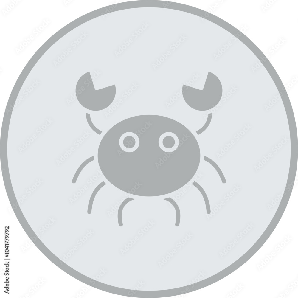 Crab Icon Design Crab Icon Design