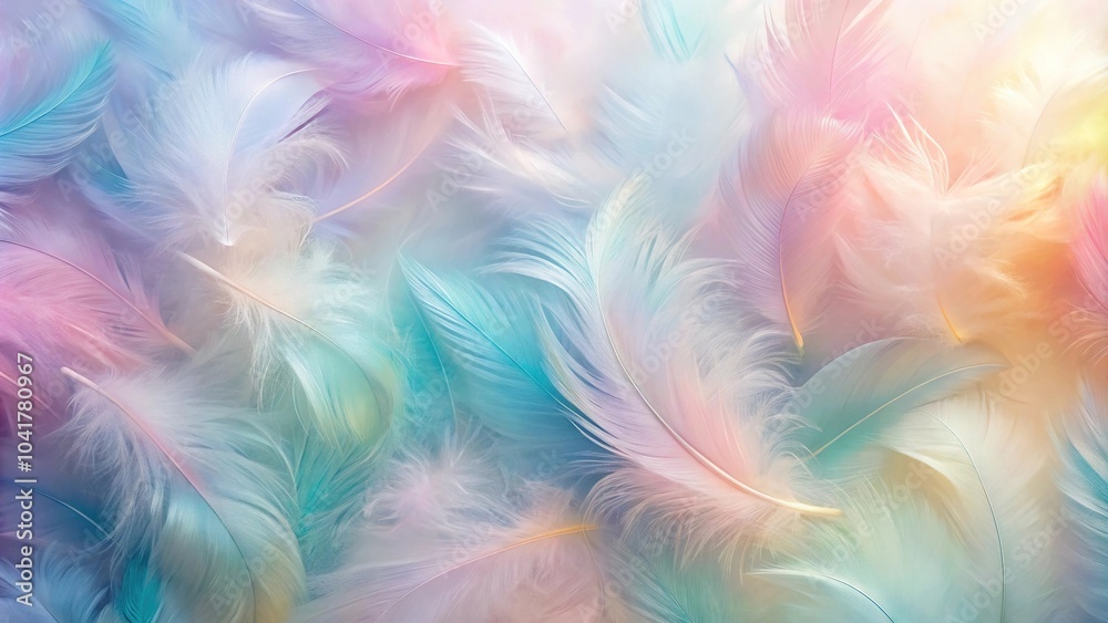 Abstract texture background with a soft feather-like pattern in pastel shades Abstract texture background with a soft feather-like pattern in pastel shades