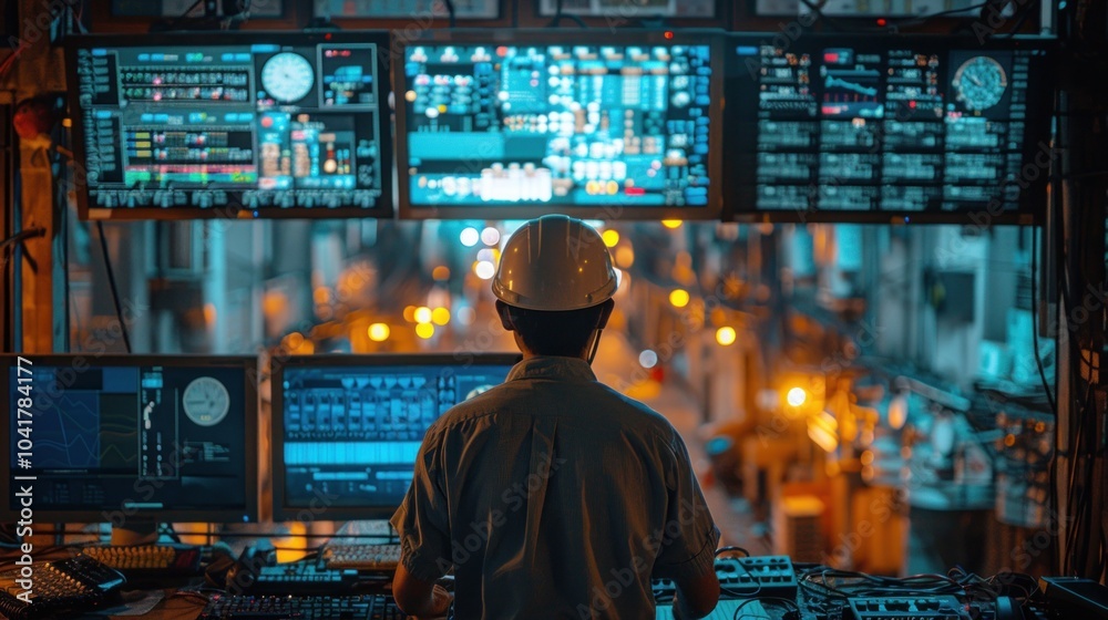 Engineer Monitor SCADA System. Engineer Monitor SCADA System.