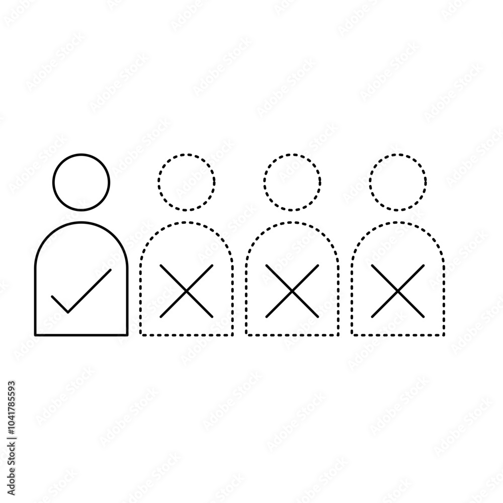 Absentees vector