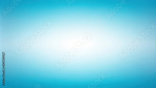 Abstract light blue and white gradient background with reflection