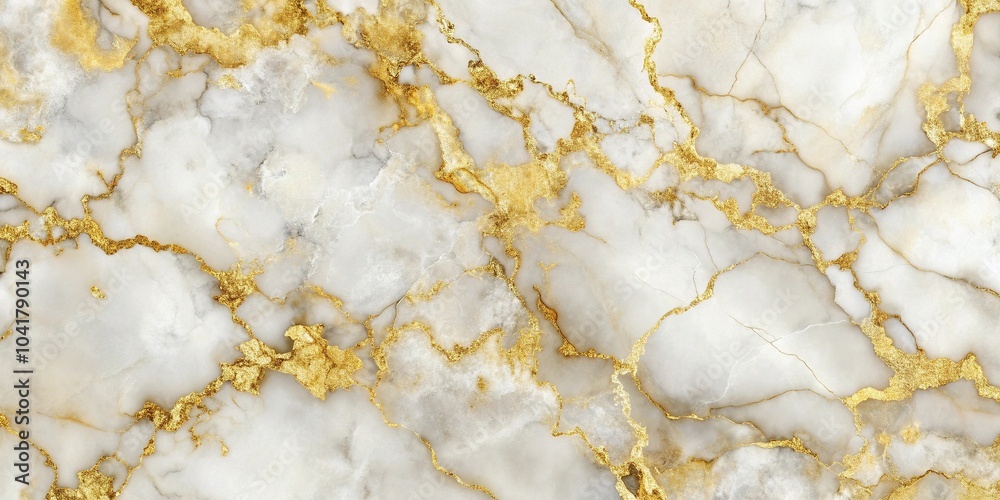 Abstract gold and white marble textured background with a tilted angle Abstract gold and white marble textured background with a tilted angle