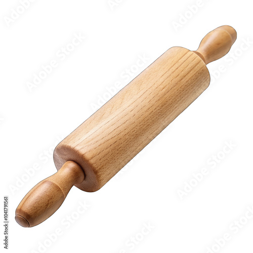 wooden rolling pin photo