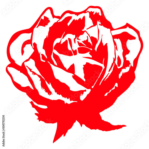 Valentine Rose Flower Cartoon Comic Design Happy Small Pretty Leaf Beautiful Green Plant Blooming Nature Lover Flowers Gardening Gardeners Thumb Garden Hobby Blooms Blossoms Gardener Leisure Summer