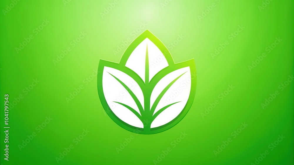 Green Bio Leaf Logo Design - Nature Symbol for Eco-Friendly Brands Green Bio Leaf Logo Design - Nature Symbol for Eco-Friendly Brands