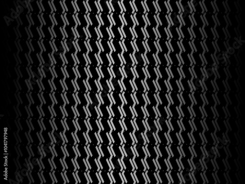 Black metal texture steel background. Luxurious steel ornament. Perforated metal sheet.