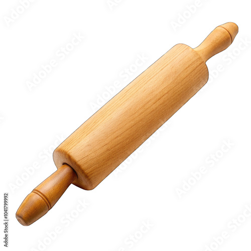 wooden rolling pin photo