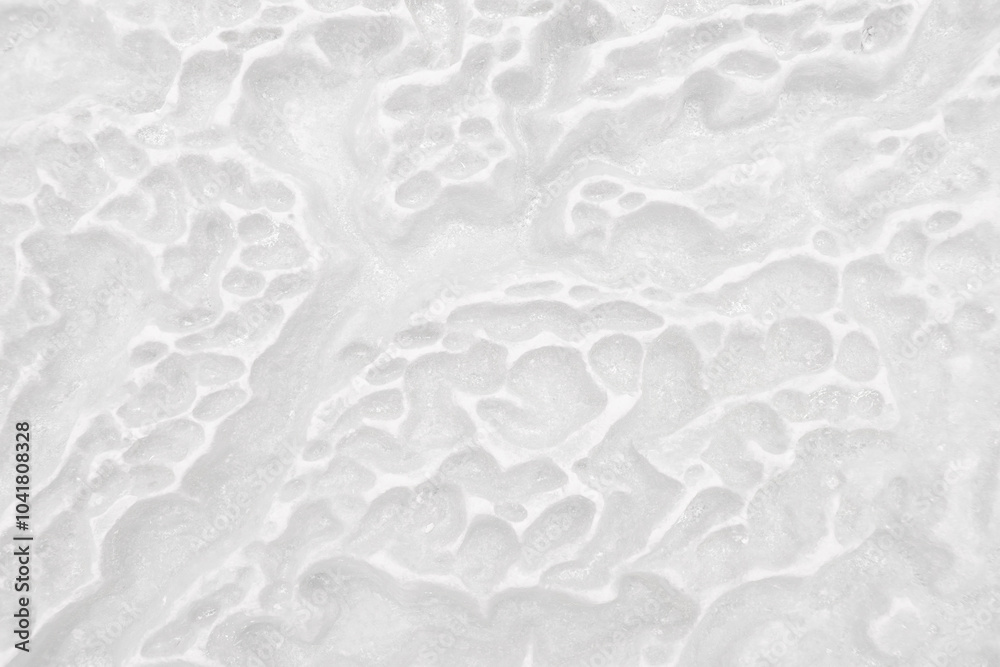 Empty rough white natural stone surface for abstract background and texture. beautiful patterns, space for work, banner, wallpaper close up.