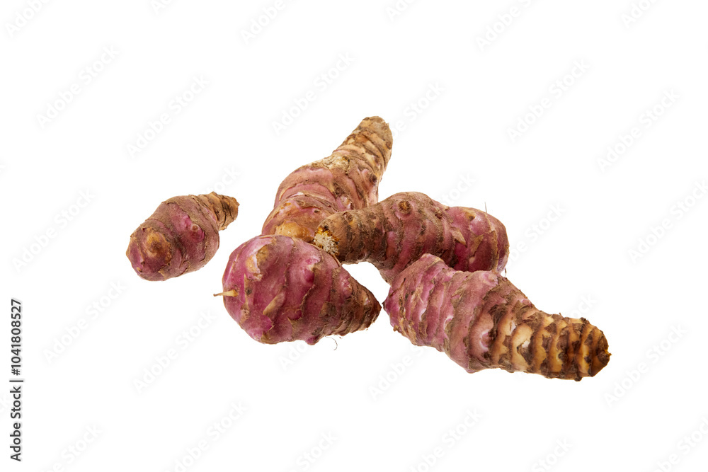 sunchoke roots isolated on white or transparent png sunchoke roots isolated on white or transparent png